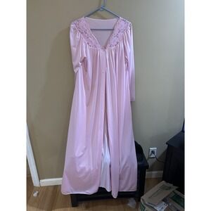 Shadowline Women's Pink Robe With Pockets